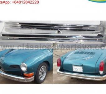 Volkswagen Karmann Ghia (1972-1974) bumpers by stainless steel new