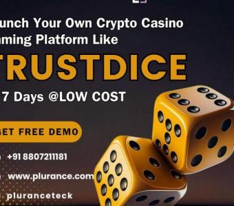 TrustDice Clone Script - Maximize Revenue With Crypto Gambling Platform