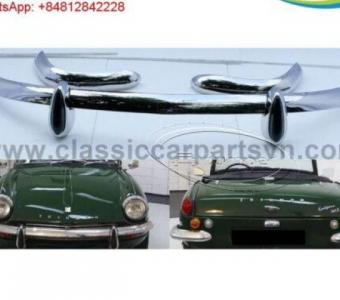 Triumph Spitfire MK3, Triumph GT6 MK2 bumpers by stainless steel new