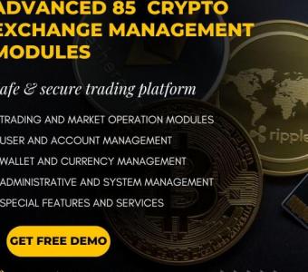 Mega Crypto Exchange Development with 85 Madules