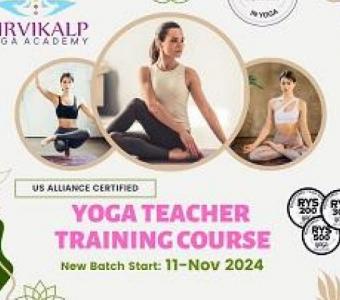 yoga teachers training course, online /  offline, us alliance, nirvikalp yoga academy