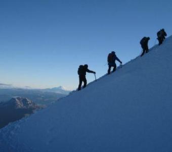 Climbing Cayambe