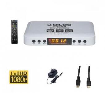 DILOS HDS2-5454 Free-To-Air Full HD DVB-S2 Set-Top Box