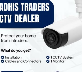 Best CCTV camera showroom in Madurai - Aadhis Traders