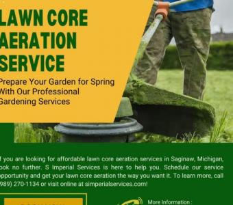 Affordable Lawn Core Aeration Service in Bay City, Mn