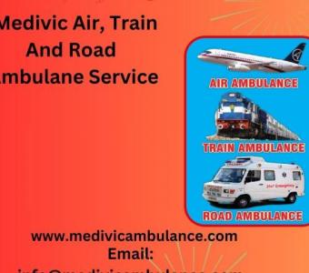 Medivic Aviation Train Ambulance Services in Kolkata - Equipped with Hi-tech Medical Facilities