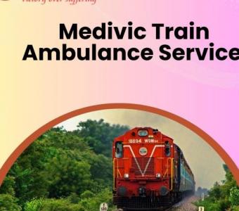 Use Safest Medivic Aviation Train Ambulance Services in Dibrugarh at Low a Charge