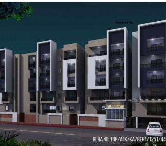 1210 Sq.Ft Flat with 2BHK For Residential Apartment For Sale in Hormavu