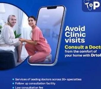 Effortless Online Doctor Consultation: DrtoP Brings Healthcare to Your Doorstep