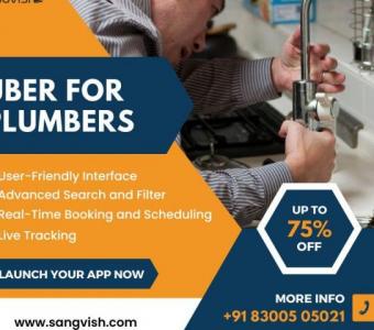 Launch Your On-Demand Plumbing Service with the Sangvish Uber for Plumbers Script