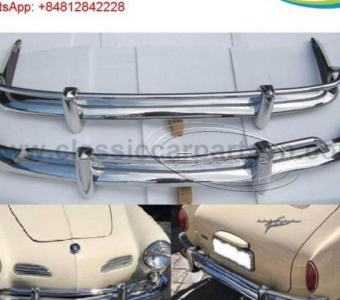 VW Karmann Ghia US Export style bumpers year (1956-1966) by stainless steel new