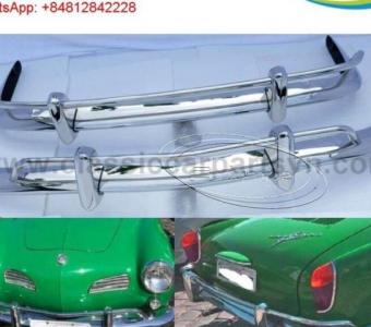 VW Karmann Ghia US Export style bumpers year (1967-1969) by stainless steel new