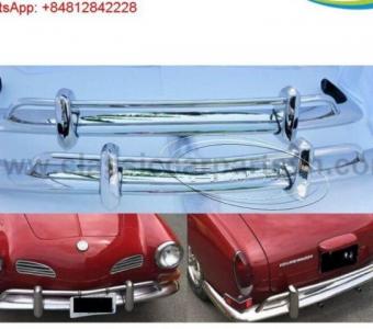 VW Karmann Ghia US Export style bumpers year (1970-1971) by stainless steel new