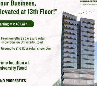 Commercial Project, Office Space Starting at 48 Lacks, University Road, Ahmedababad