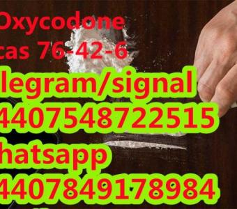 100% custome clearance Oxycodone cas 76-42-6 telegram/signal+4407548722515