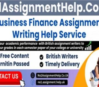 Business Finance Assignment Help By No1AssignmentHelp.Co.UK