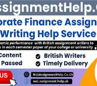 Corporate Finance Assignment Help Service - No1AssignmentHelp.Co.UK