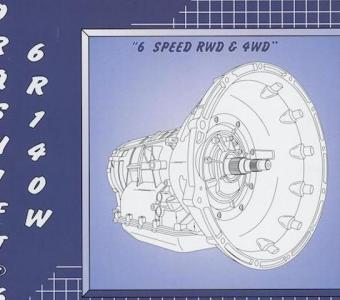 Ford Truck Torqshift 6 / 6R140W Rebuild Manual 2011-2016