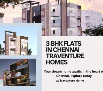 Explore Elegant 3 BHK Flats in Chennai with Traventure Homes