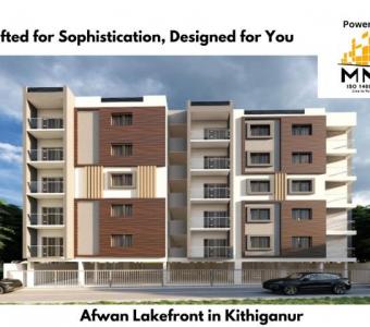 1170 Sq.Ft MNM Afwan Lakefront 2 & 3 BHK Apartments in Kithiganur