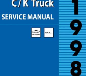 1998 Chevrolet & GMC C-K Truck Service Manual