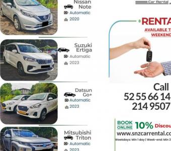 Rent a Car in Mauritius - SNZ