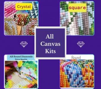 Create Sparkling Masterpieces with Rhinestone Canvas Art Kits