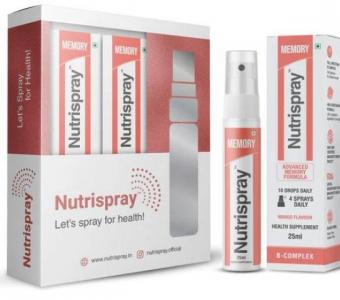 Nutrispray Memory: Enhance Concentration and Brain Health